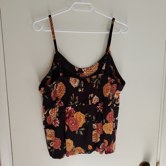 Ricki's Button Front Smocked Tank - Picture 2 of 5